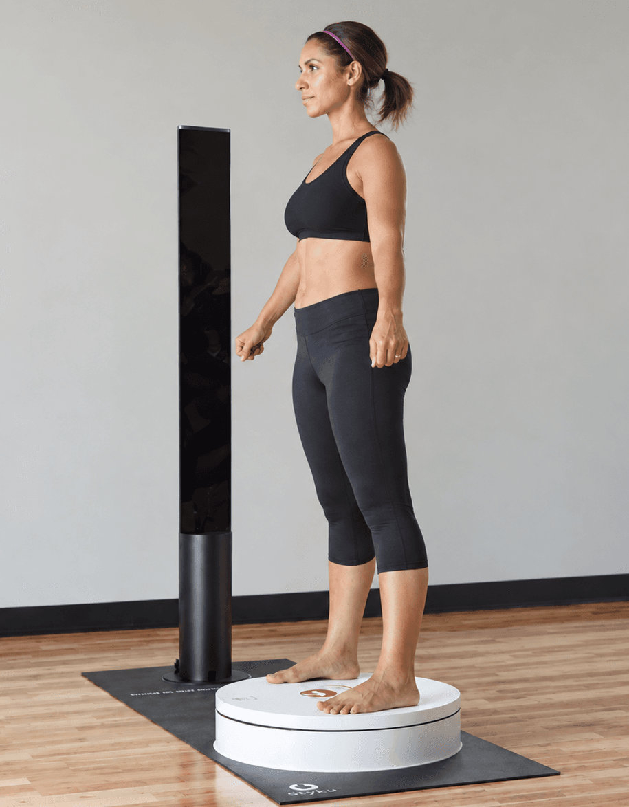 Example 3D body scan visualization